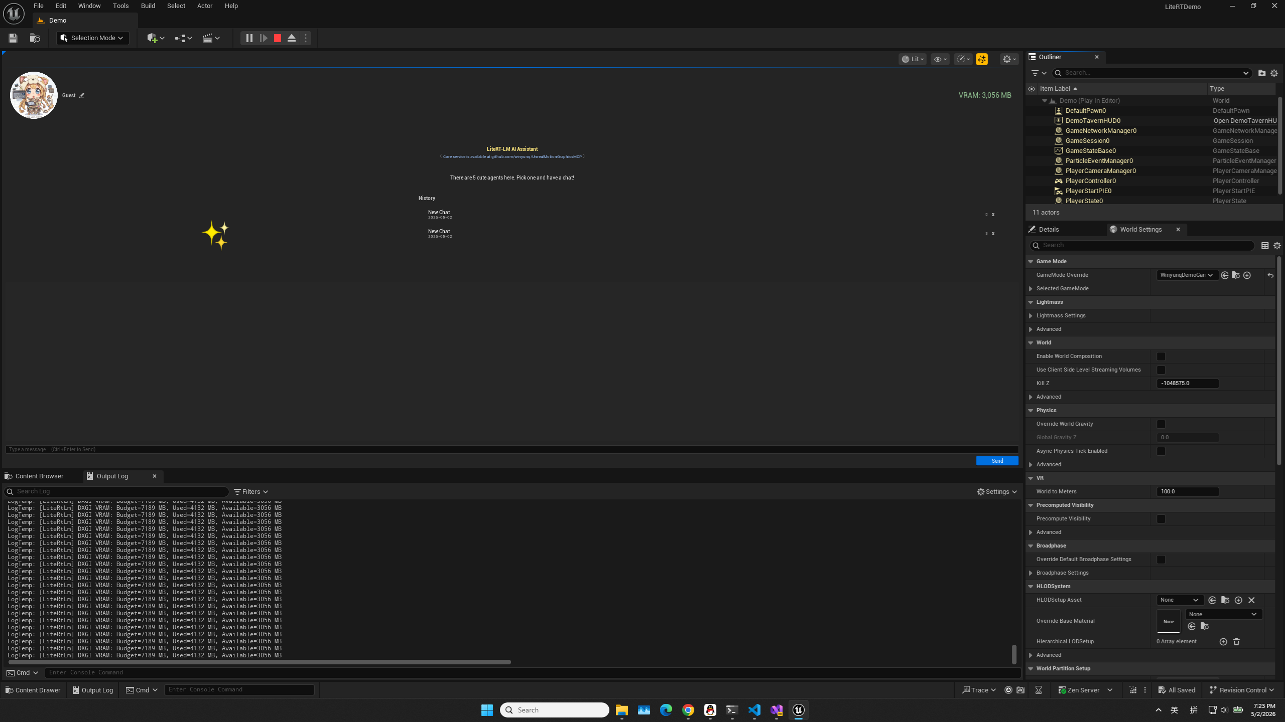 Running Demo